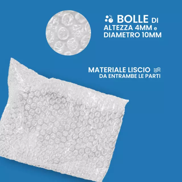 IMBALLAGGI 2000-Pluriball Imballaggio, 1Pz 1x100M 55gr/mq, Spedizione e Trasloco 2