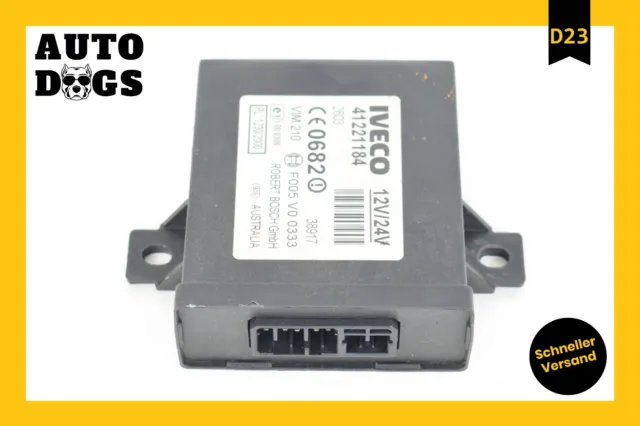 Unidad de control inmovilizador Iveco Daily 3 ECU relé 41221184 F005V00333 Bosch