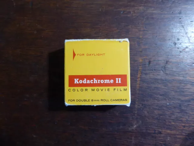 Kodachrome II Color Movie Film Daylight 8mm 25' Exp Dec 1968 Sealed