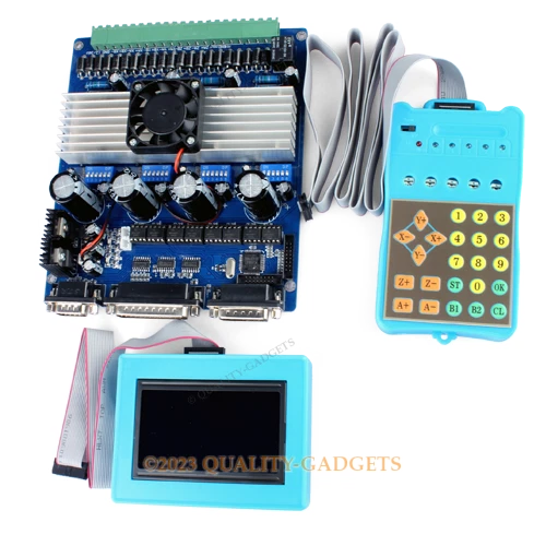Professional 4 Axis CNC TB6560 Stepper Motor Driver Set Gcode Recorded Function