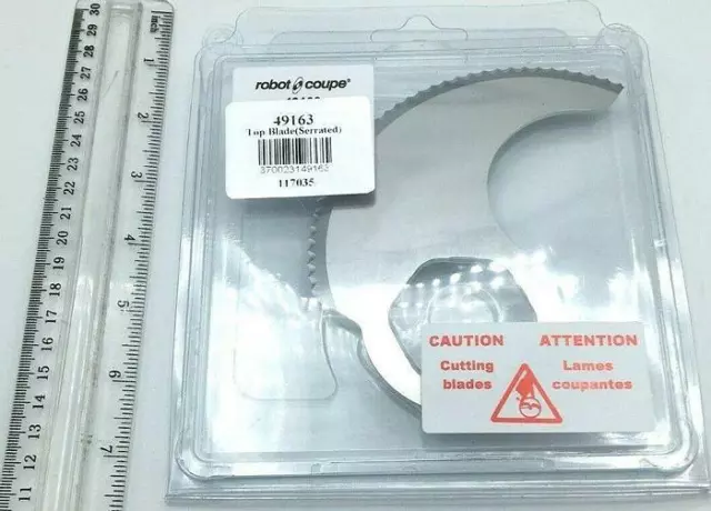 Robot Coupe Top Serrated Blade 49163, 117035 NIP Free Shipping