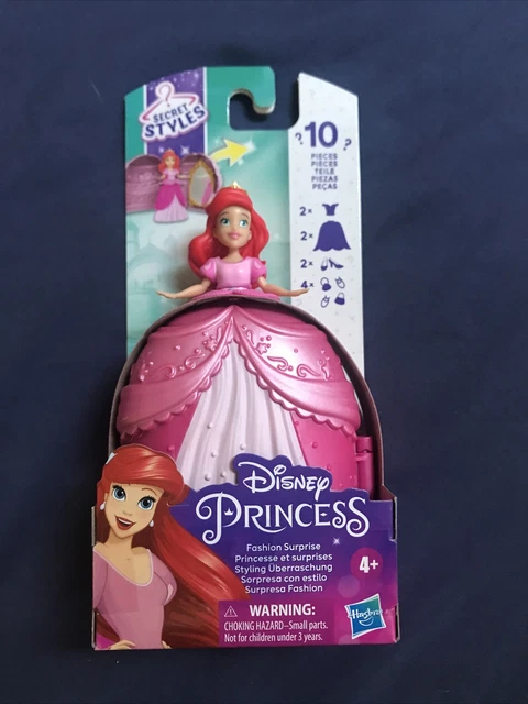 Disney Princess Secret Styles Fashion Surprise Ariel 10 Piece New 1290 Picclick