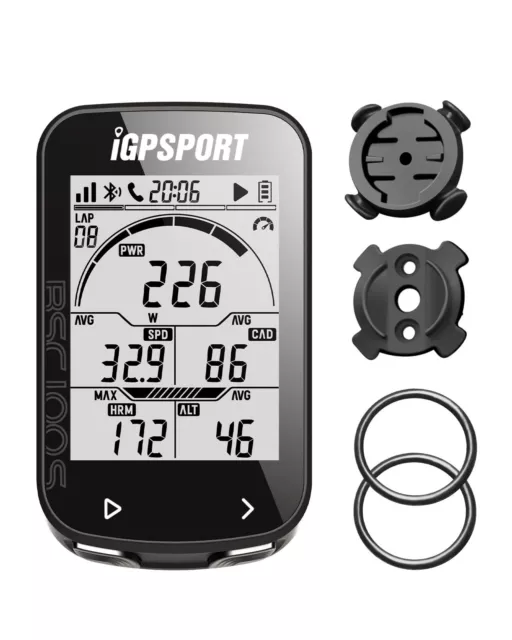 iGPSPORT BSC100S Ciclocomputer GPS Compatibile Contachilometri Bici Senza Fil...