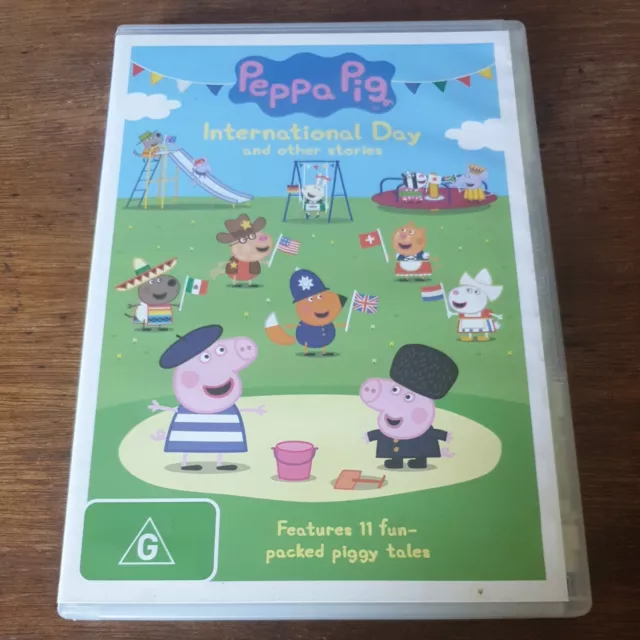 PEPPA PIG INTERNATIONAL Day DVD R4 Like New! FREE POST £6.29 - PicClick UK