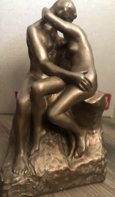 Vintage ‘The Kiss' Nude Statue Sculpture Beautiful Maker????