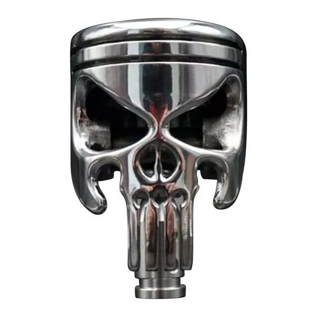 Schaltknauf Totenkopf Skull Shape Universal Manuell Auto Schaltknauf