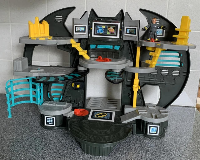 FISHER PRICE IMAGINEXT Batcave Playset With Figure EUR 5,82 PicClick FR