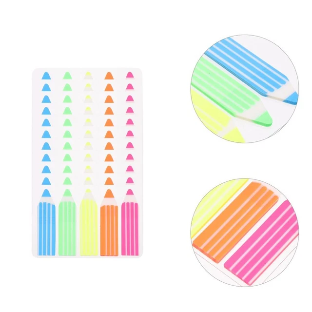 1000 Pcs Marqueurs De Document Étiquette D'index Cahier Stickers Portable