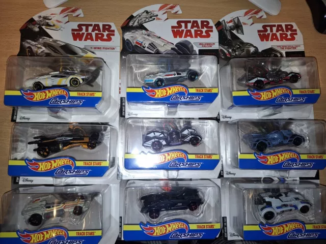 MATTEL HOT WHEELS - STAR WARS CARSHIPS - Choose your Vehicle