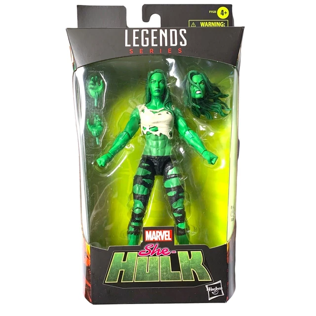 MARVEL LEGENDS SHE Hulk Green Comic 6” Action Figure XMen Avengers