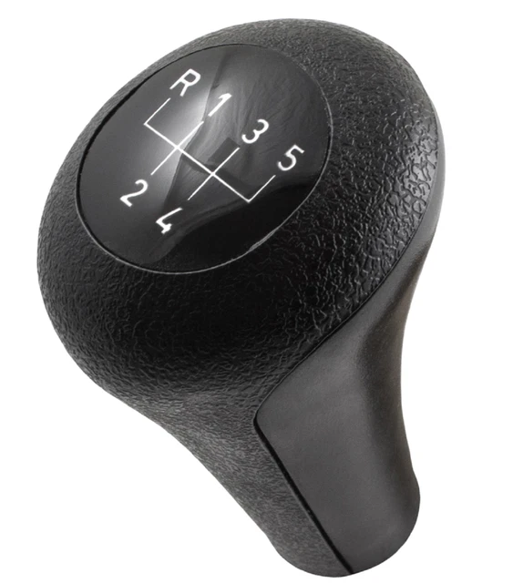 Pomo De Palanca De Cambios De Cuero Con Patrón 5+R Para BMW E36 E38 E39 E46 E60 E87 E90 X3 X5
