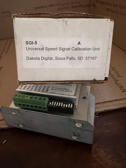 NOS Old Style Dakota Digital Speedometer Signal Calibrator SGI-5A Universal
