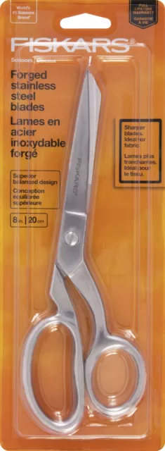 Fiskars Premier Forged RazorEdge Bent Scissors 8"9298