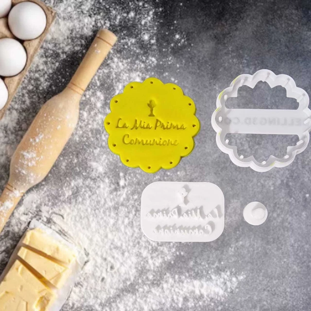 Fackelmann Taglia/Decora Pasta di Zucchero e Biscotti con Estrattore in