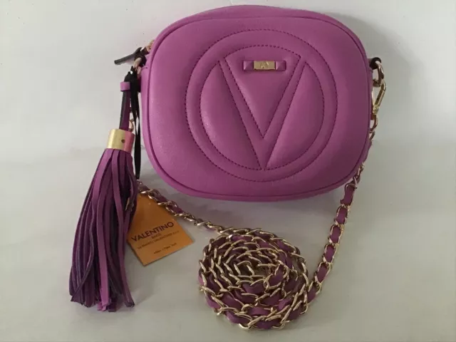 Valentino by mario valentino mia sauvage leather crossbody bag deals