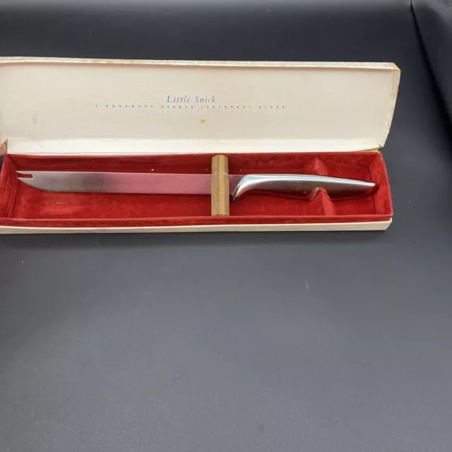 Vintage Gerber Legendary Blades  Knife Carving USA box