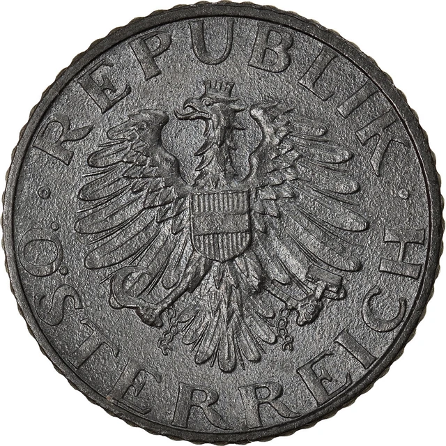 [#893822] Coin, Austria, 5 Groschen, 1955, AU, Zinc, KM:2875
