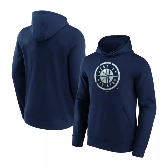 Seattle Mariners MLB Capuche (Taille M) Homme Primary Logo Imprimé - Neuf