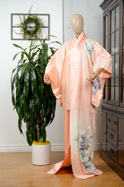 RESERVE FOR beads330: DEAR VANILLA JAPANESE SILK KIMONO