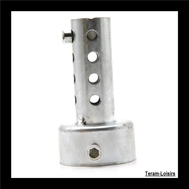 Silencieux DB Killer Universel 35 Mm – Insert Chicane Argent Pour Pot D'échappement Moto - 4