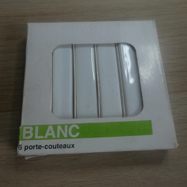 8 PORTE-COUTEAU ANCIENS FAÏENCE de GIEN, Modèle RENAISSANCE, limoges/sevres... EUR 125,00