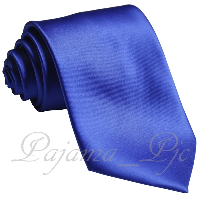 New Men's Classic Solid Self tie Neck Tie Only Necktie Wedding Party Formal Prom