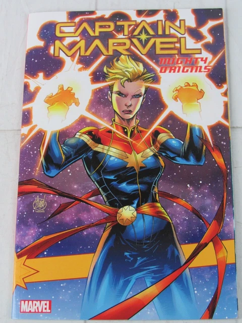 Captain Marvel #1 2018 Marvel Comic TPB Mighty Origins