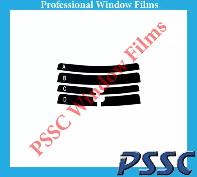 PSSC Pre Cut Sun Strip Car Window Films - Porsche Macan 2014 to 2016