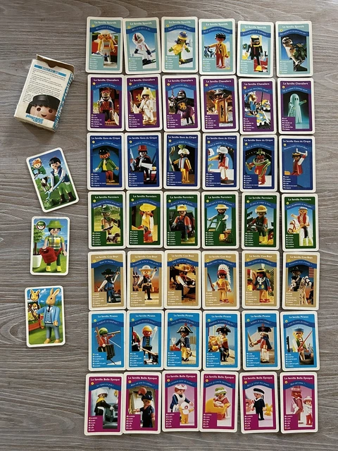 JEU CARTES 7 Familles PlayMobil Collector Vintage Complet EUR 3,00 - PicClick FR