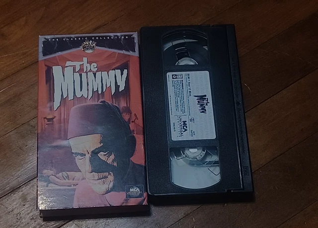 THE MUMMY (1932) VHS Universal Classic Collection Boris Karloff Horror ...