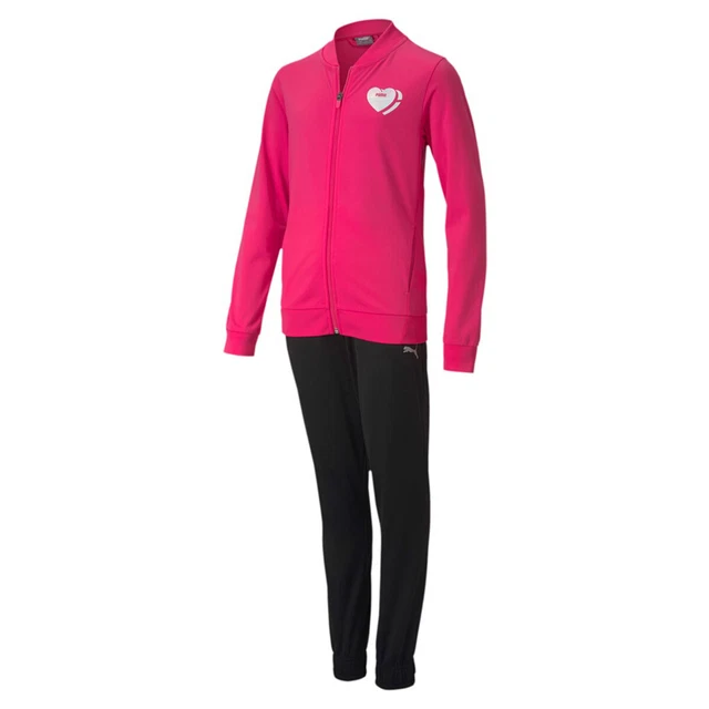 Puma Poly Suit G Ragazza Tuta Sportiva Completo Sportivo 583317 Fucsia