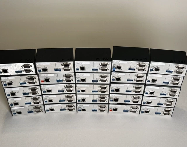 Lot of 25 Extron IPL T S2 Serial IP Link Control Processors 60-544-01, 60-544-81