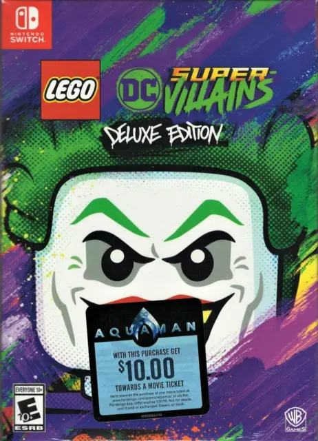 LEGO DC Super-Villains Deluxe Edition NSW (Brand New Factory Sealed US Version)
