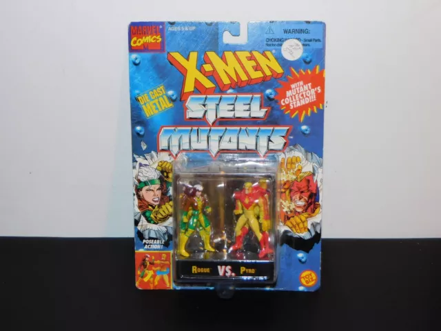 X-Men Steel Mutants Roguevs Pyro Toy Biz 1994
