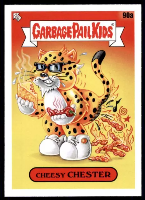 2021 Garbage Pail Kids Food Fight Base #90a CHEESY CHESTER