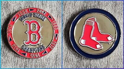 Boston Red Sox Logo Challenge Coin Fenway Park 1.5" NEW Scarce
