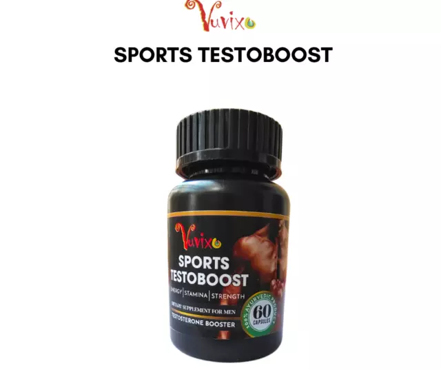 Vuvixo - El mejor refuerzo natural de testosterona (60 cápsulas) para la resistencia 3