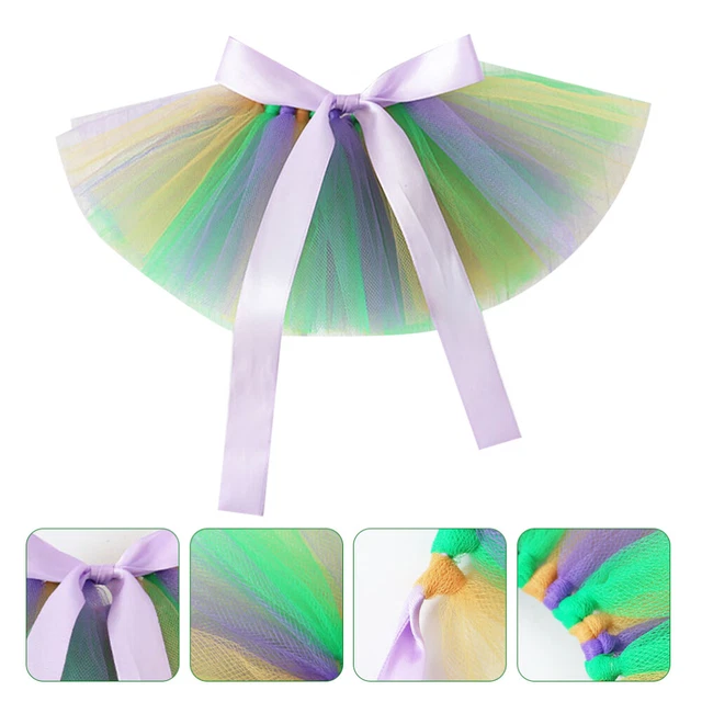 1pc Pet Gaze Rock Gaze Rock Kleidung TUTU Rock für Katzenhund (bunt)
