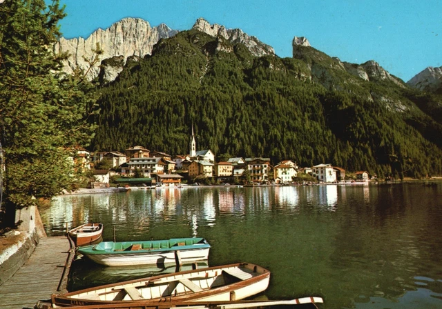 AB8167 Alleghe (Bl) - Aperçu Pittoresque - Carte Postale - Vintage Postcard