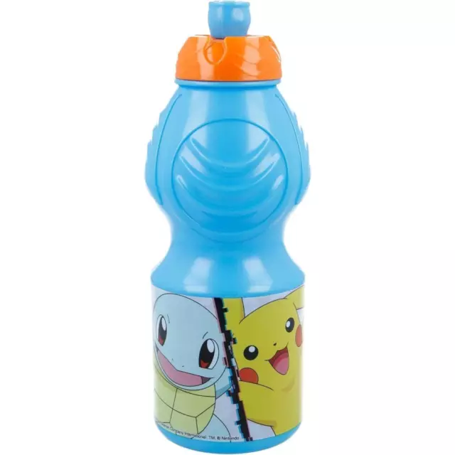 Pokemon Borraccia personalizzata Pikachu per bambini, in acciaio inox, con  Pikachu, per la scuola, colore nero/giallo : : Giochi e giocattoli