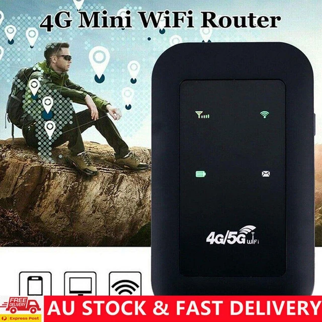 4G LTE Portable Mobile Broadband Wireless Router Hotspot SIM Unlocked WiFi Modem