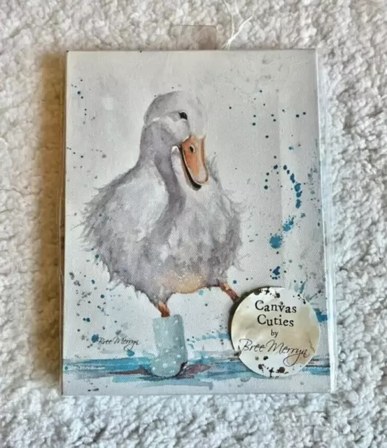 Canvas Cuties by Bree Merryn * Deidre the Duck * Child or Baby Room Art