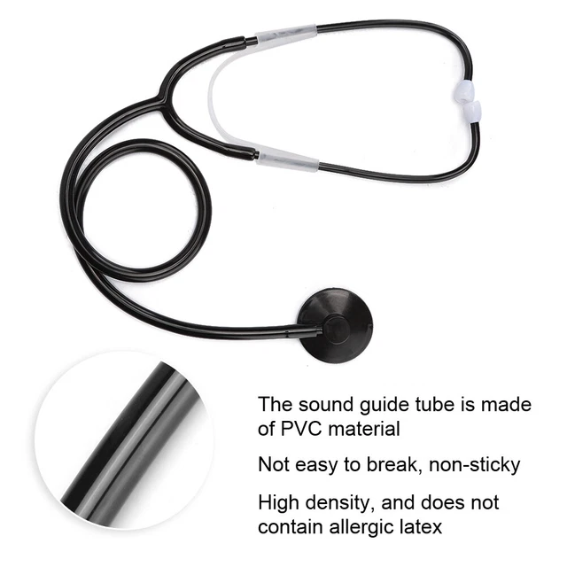 Professional Single Head Stethoscope Aluminium Alloy Heart Lung Detection Ec SLK