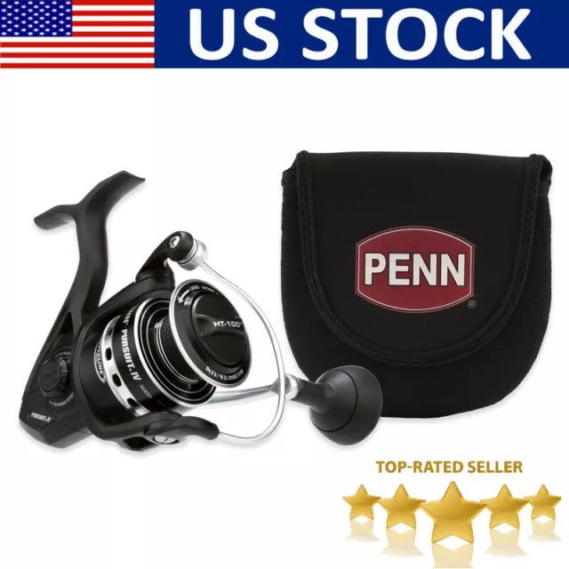 PENN PURSUIT IV Spinning Reel Kit, Size 4000, Includes Reel Cover Fishing  $40.00 - PicClick
