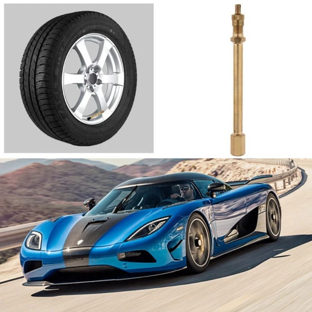 Valvola Pneumatici Aria Ottone Estensione 90 Gradi Adattatore - Foto 11