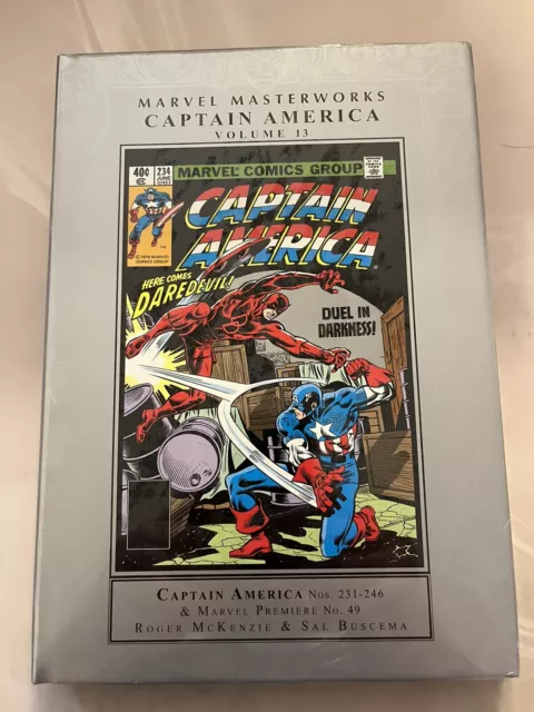 Marvel Masterworks Captain America Vol 13 New and Sealed NM Copy OOP
