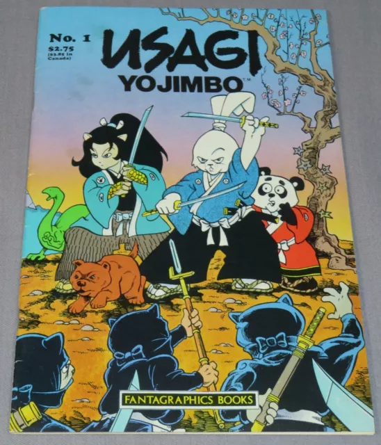 USAGI YOJIMBO SUMMER SPECIAL #1 FN- Fantagraphics Books 1986 Stan Sakai