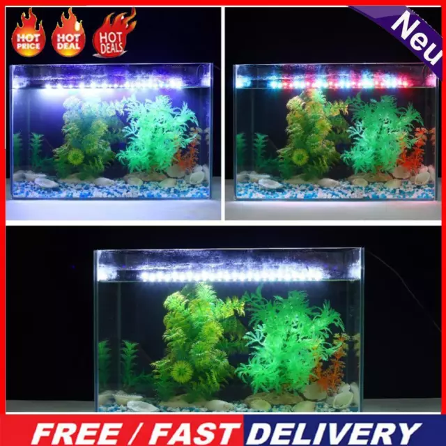 90-260V Fish Tank Light Waterproof Underwater Aquariums Decor Lighting 18-58 CM