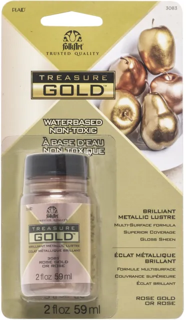 Shop Plaid FolkArt ® Sugar Metallic™ Acrylic Paint - Golden Hour, 2 oz. -  50910 - 50910