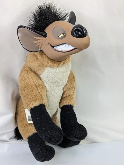 MATTEL LION KING Hyena Plush 5 Inch 1994 Vinyl Face Stuffed Animal Toy